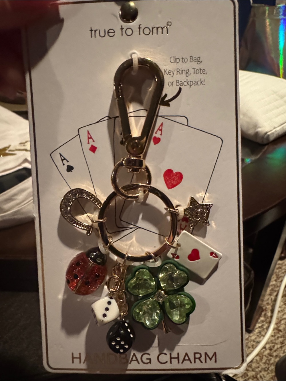 BNWT True to Form lucky bag charm